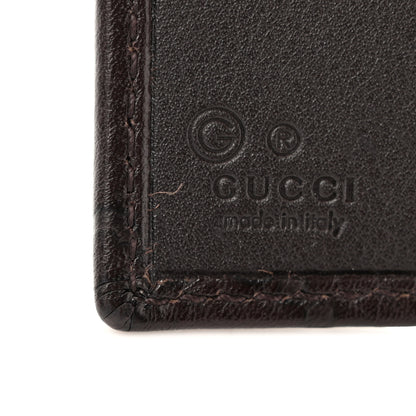 Gucci Guccissima Bi-Fold Wallet Brown 6 of 10