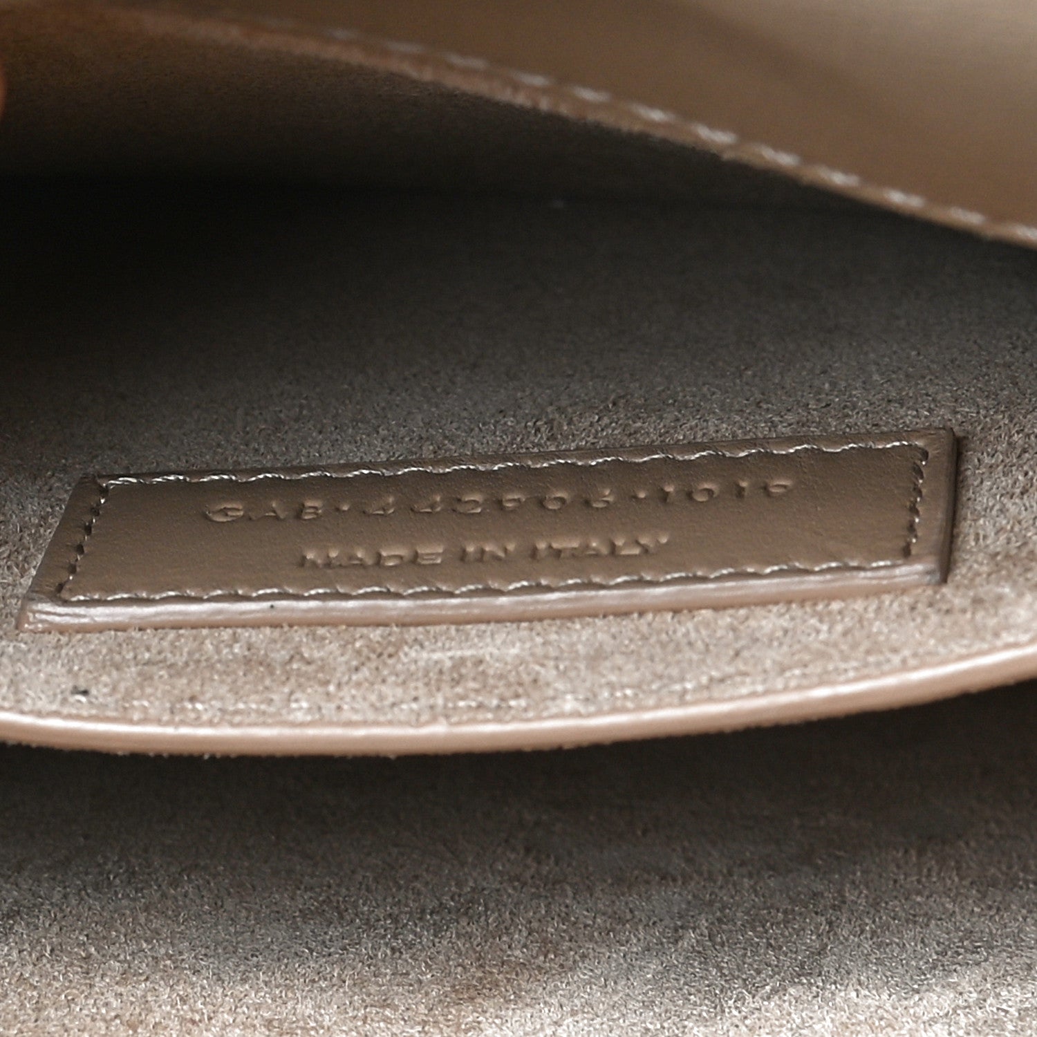 Saint Laurent Calfskin Medium Monogram Sunset Dark Beige 7 of 14