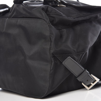 Prada Nylon Vela Medium Backpack Black 10 of 10