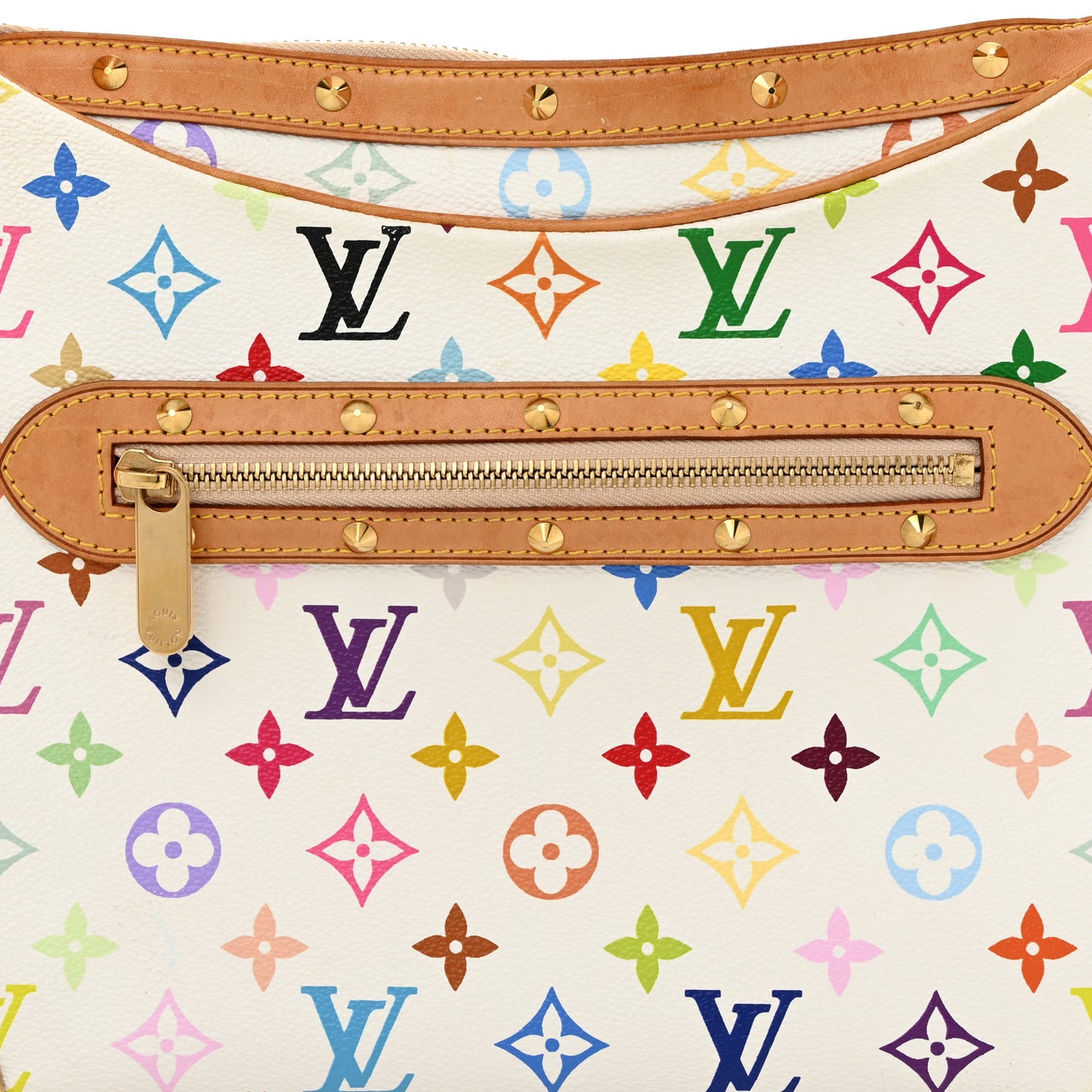 Monogram Multicolor Boulogne White