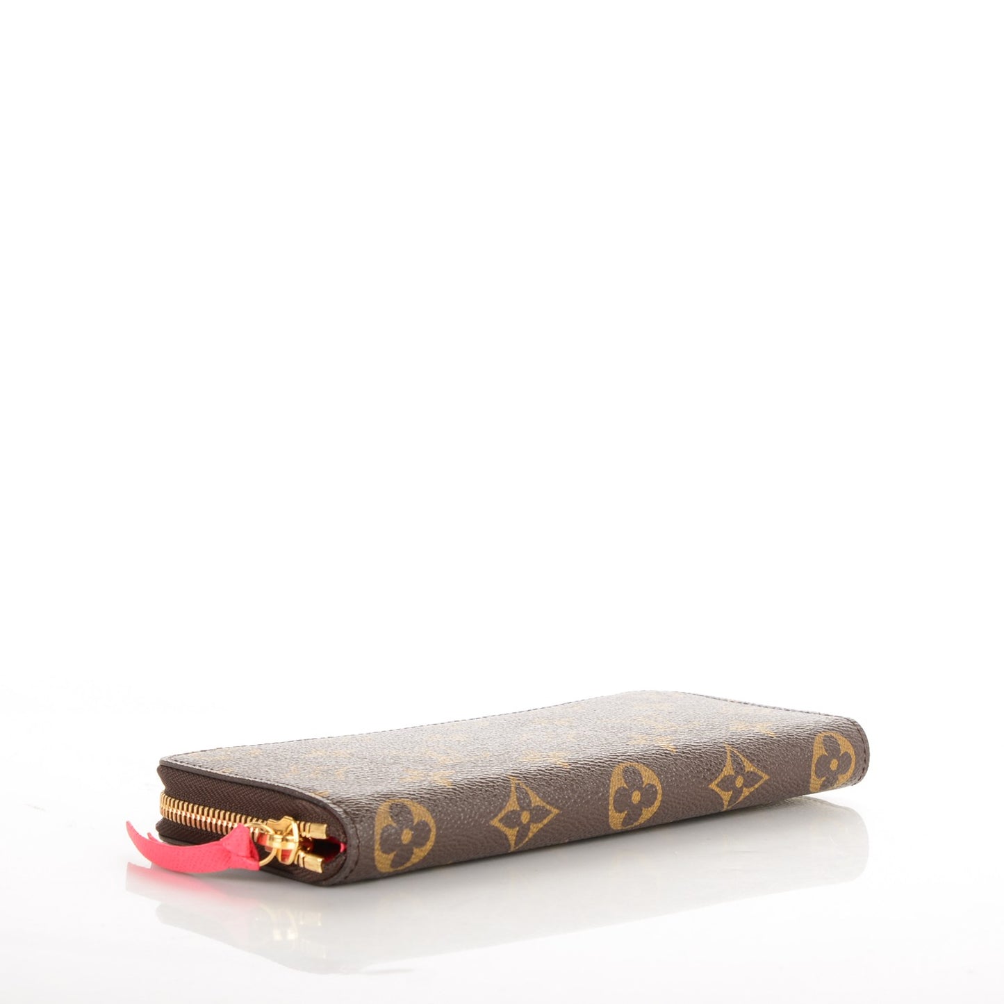 Monogram Clemence Wallet Fuchsia