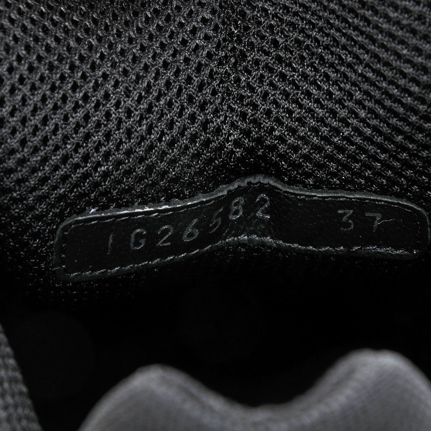 Suede Calfskin CC Sneakers 37 Black