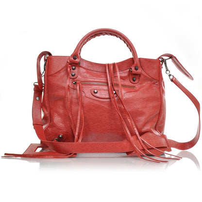 Balenciaga Agneau Classic Hardware Velo Coquelicot 1 of 12