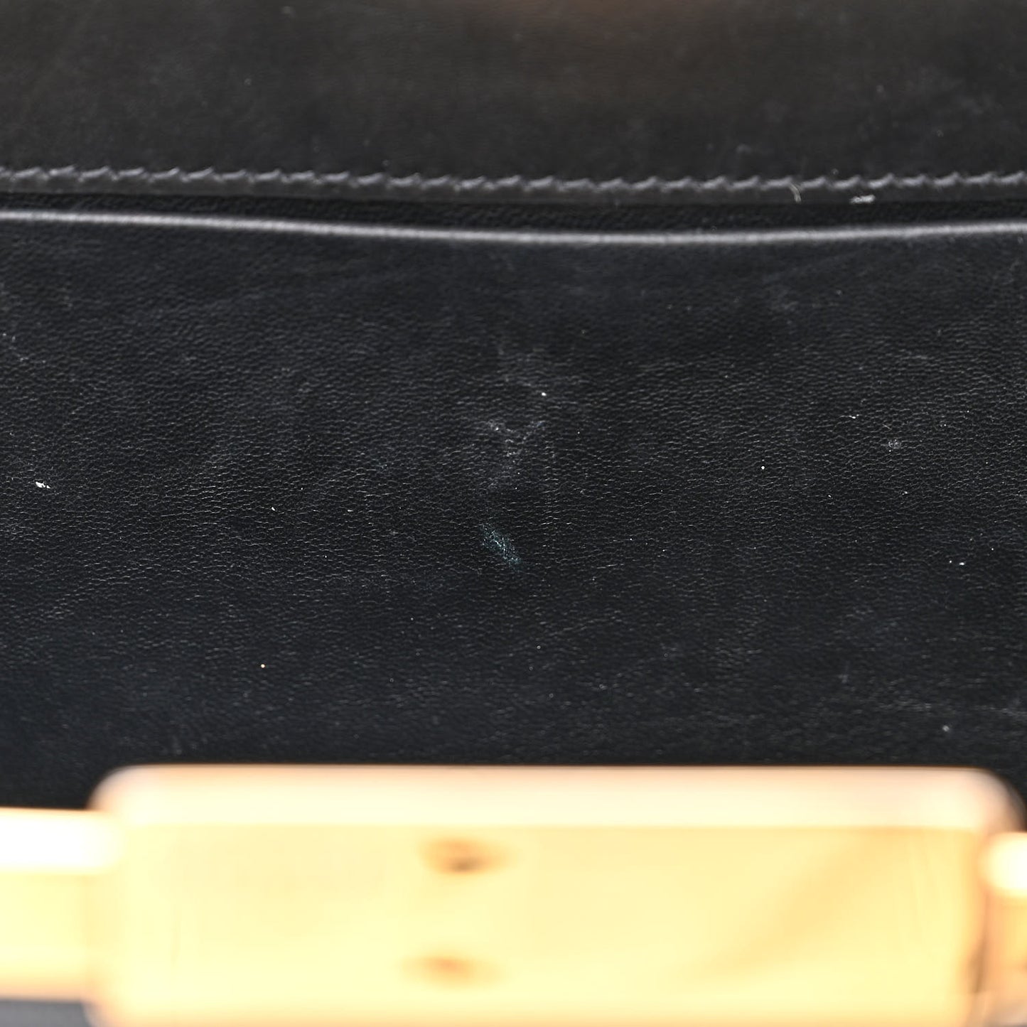 Saffiano City Calfskin Light Frame Bag Black