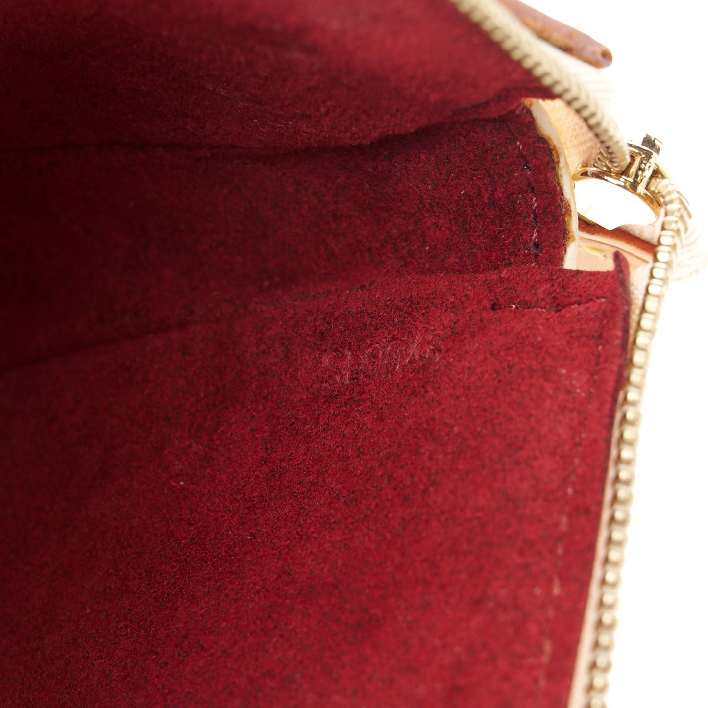 Monogram Multicolor Pochette Accessories White