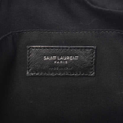Saint Laurent Lambskin Monogram Small Lou Camera Bag Black 6 of 13