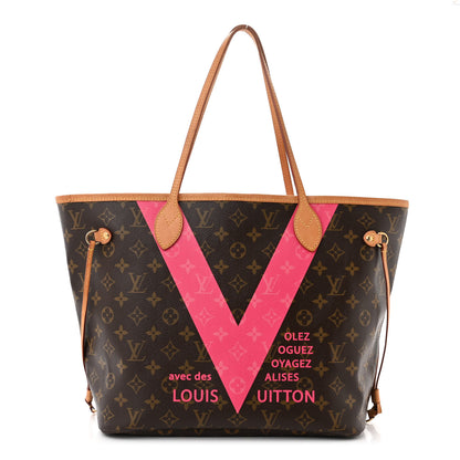 Louis Vuitton Monogram V Neverfull MM Grenade 1 of 9