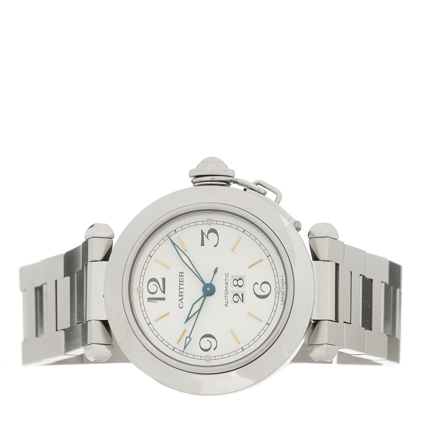 Stainless Steel 35mm Pasha C Big Date Automatic Watch