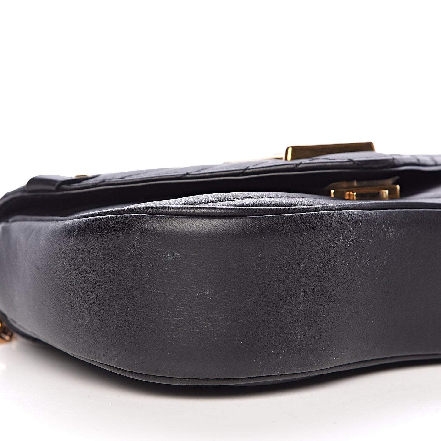 Calfskin New Wave Chain PM Black
