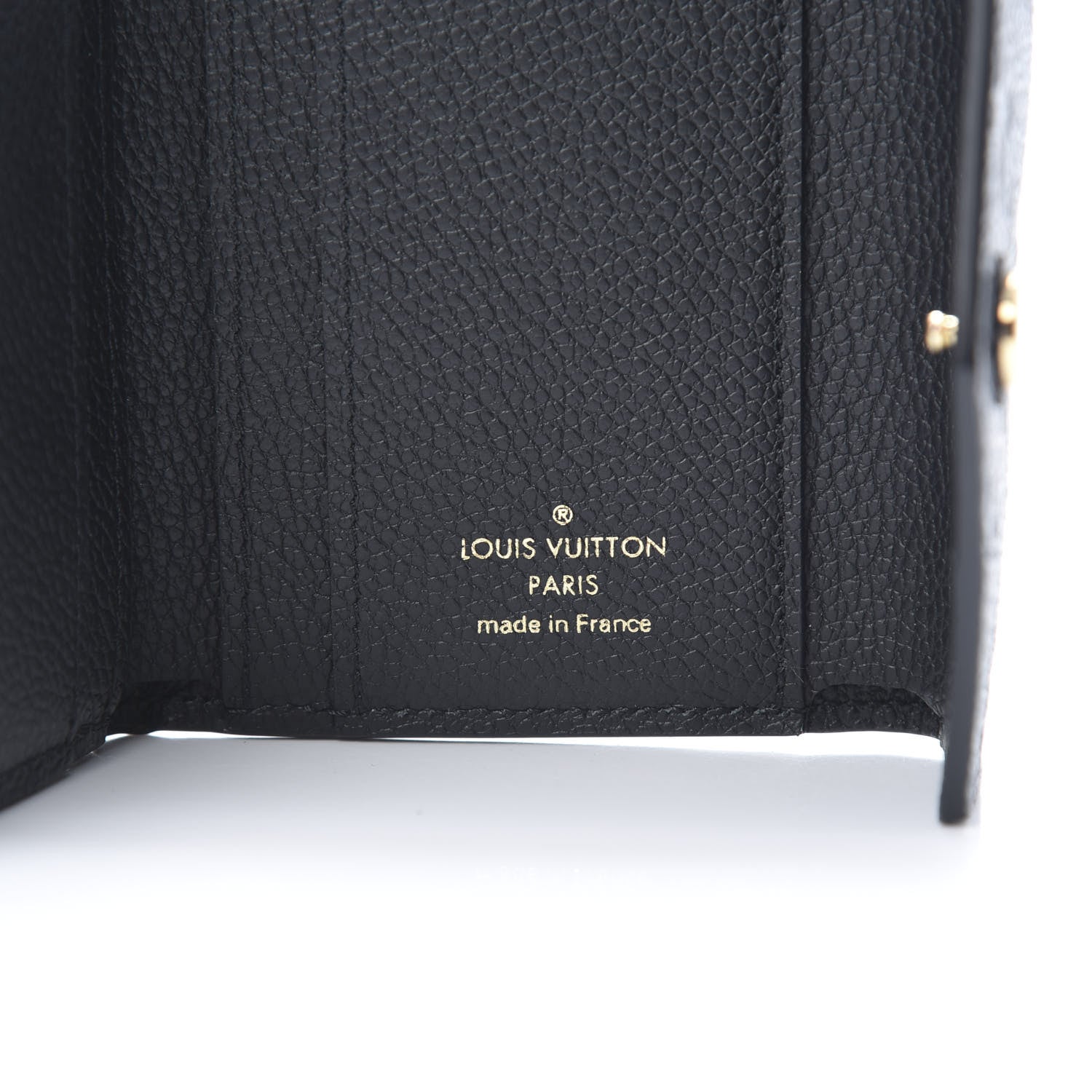 Louis Vuitton Empreinte Zoe Wallet Black 6 of 8