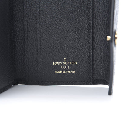 Louis Vuitton Empreinte Zoe Wallet Black 6 of 8