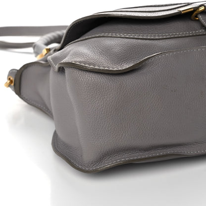 Chloe Calfskin Small Marcie Satchel Cashmere Grey 9 of 11