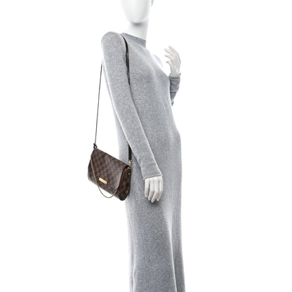 Louis Vuitton Damier Ebene Favorite MM 2 of 12