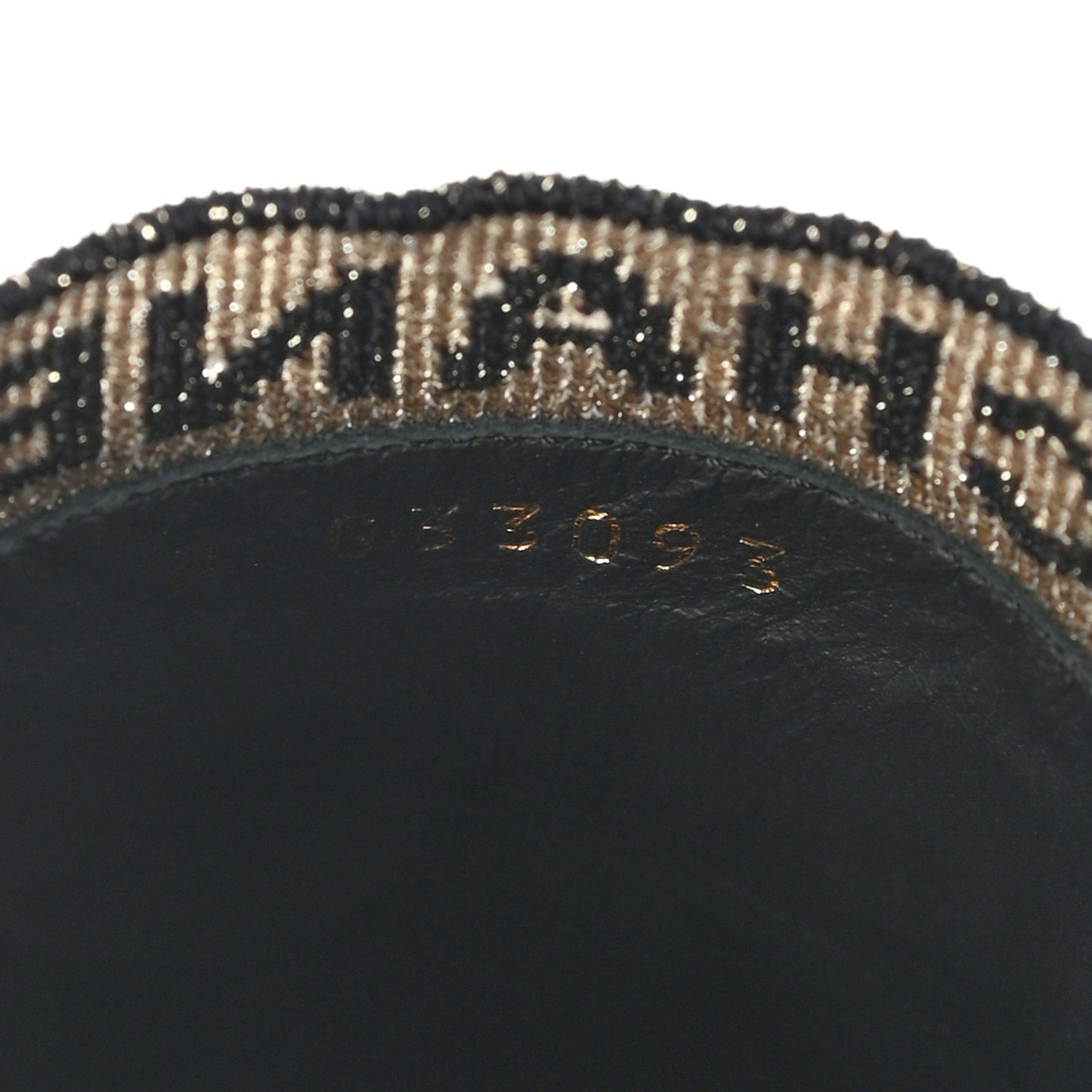 Fabric Patent Calfskin Mules 36.5 Black Gold