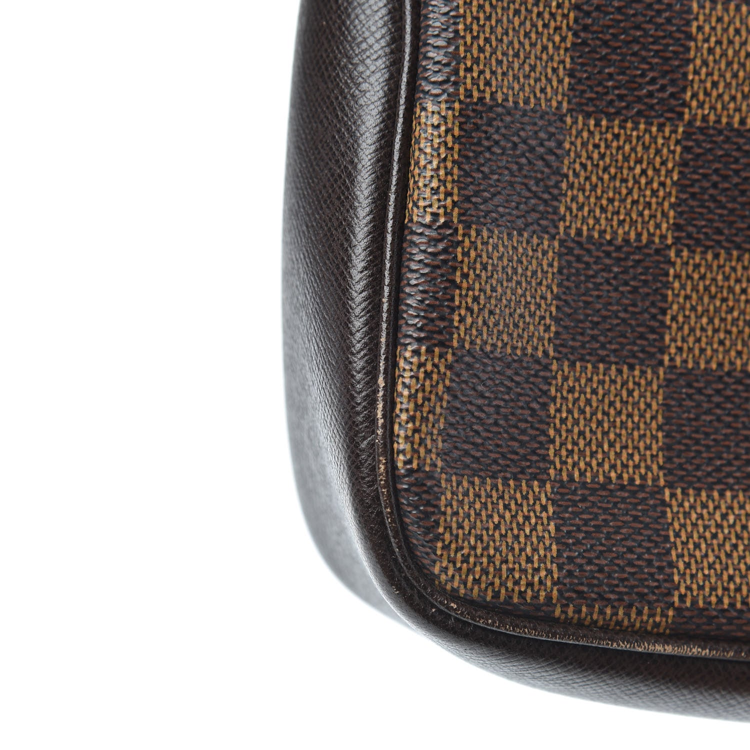 Louis Vuitton Damier Ebene Trousse Make Up Bag Pochette 10 of 10