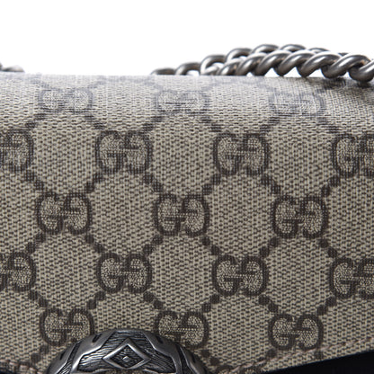 Gucci GG Supreme Monogram Mini Dionysus Shoulder Bag Black 7 of 9