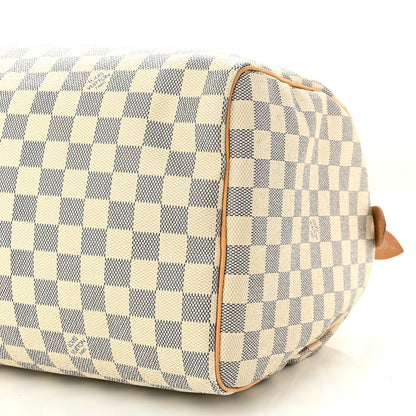 Louis Vuitton Damier Azur Speedy 35 11 of 14