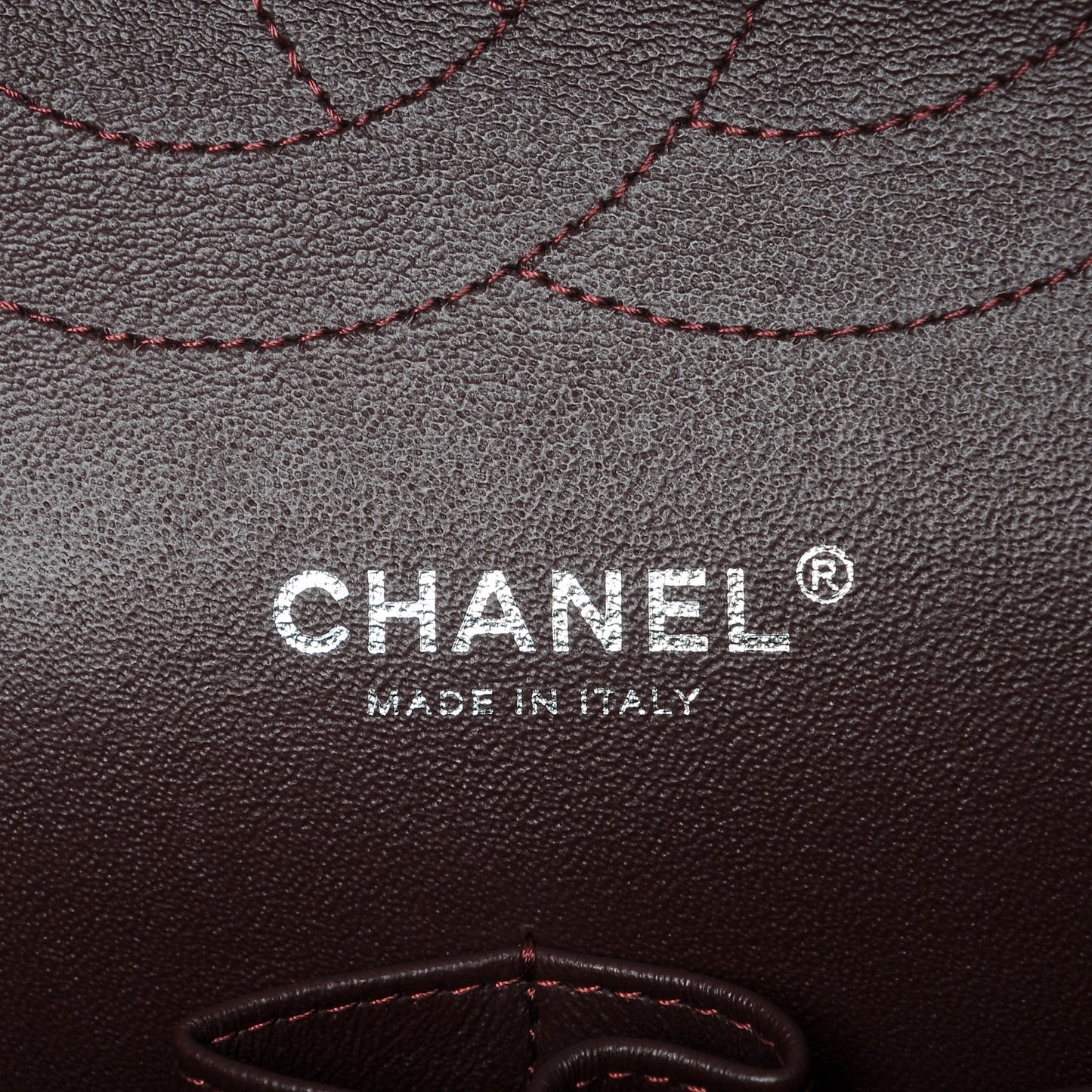 Lambskin Quilted Jumbo Double Flap Black