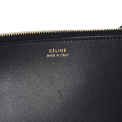 Celine Woven Canvas Small Twisted Cabas Multicolor 7 of 7