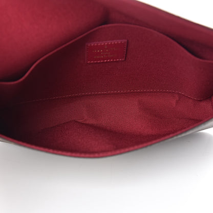 Louis Vuitton Monogram Pochette Felicie Chain Wallet Fuchsia 5 of 9