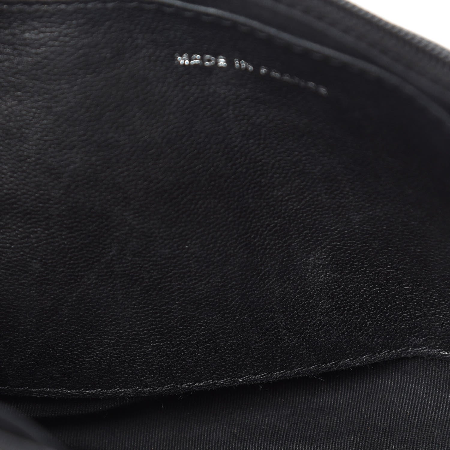 Chanel Lambskin Half Moon Wallet On Chain WOC Black 9 of 13