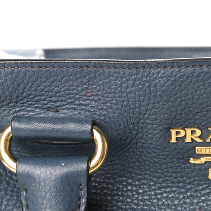 Prada Vitello Daino Shopping Tote Inchiostro 16 of 18
