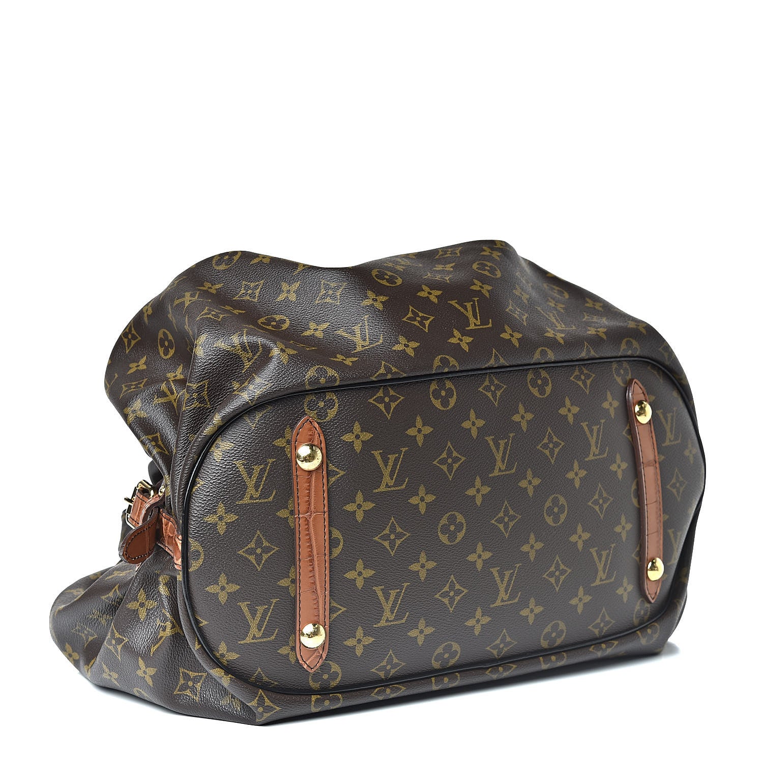 Louis Vuitton Monogram Alligator Trim Mahina XL 4 of 10