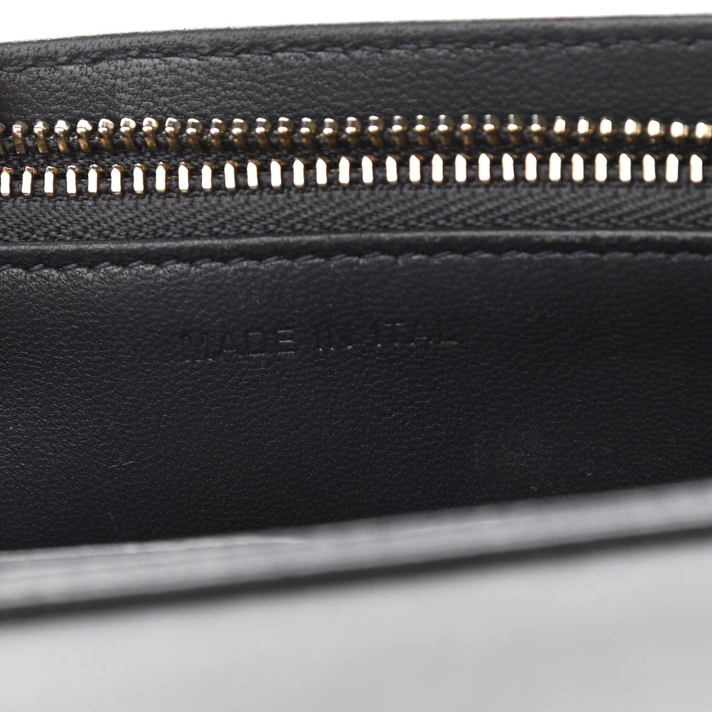 Metallic Patent Micro-Cannage Diorama Wallet on Chain Pouch Silver