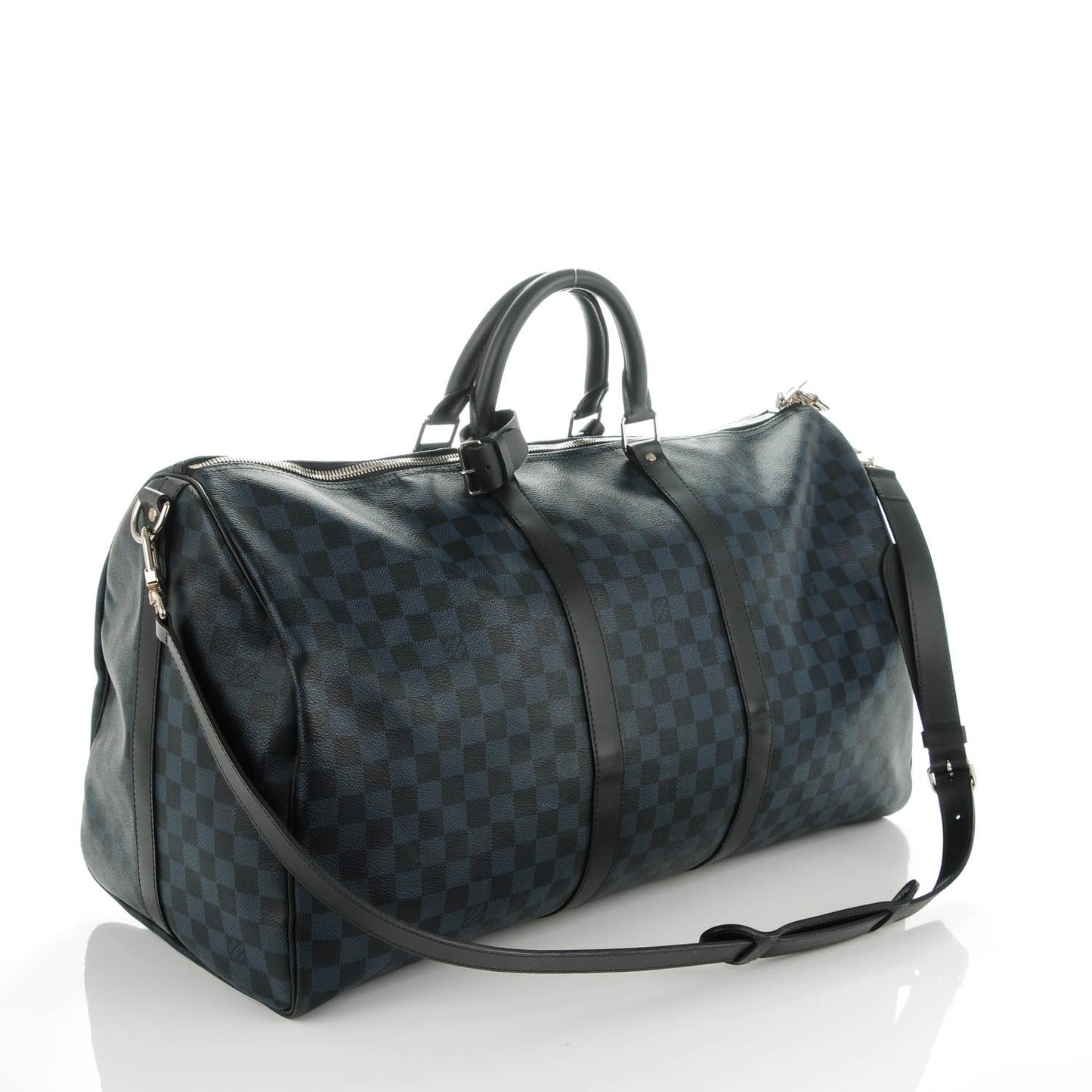 Damier Cobalt Keepall Bandouliere 55