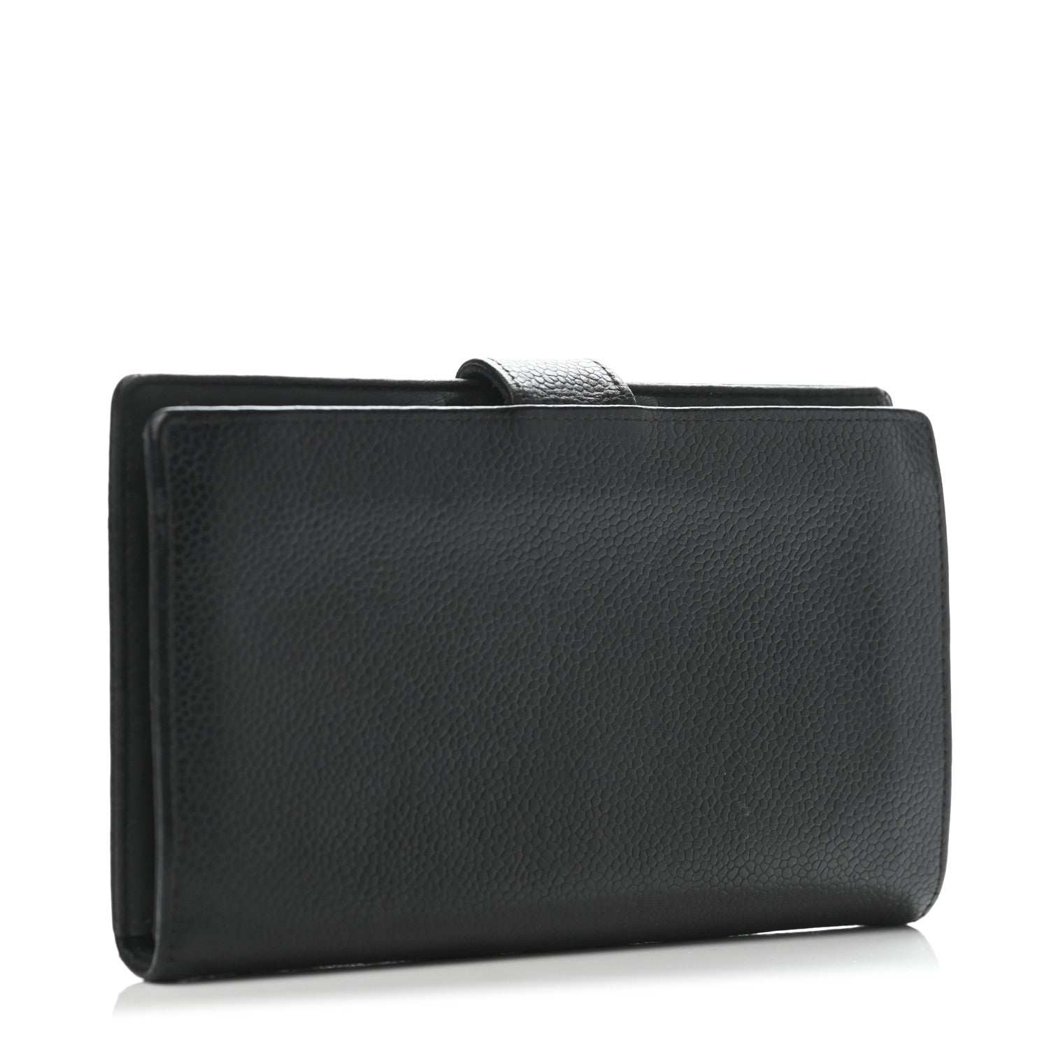 Chanel Caviar Timeless CC French Wallet Black 2 of 4