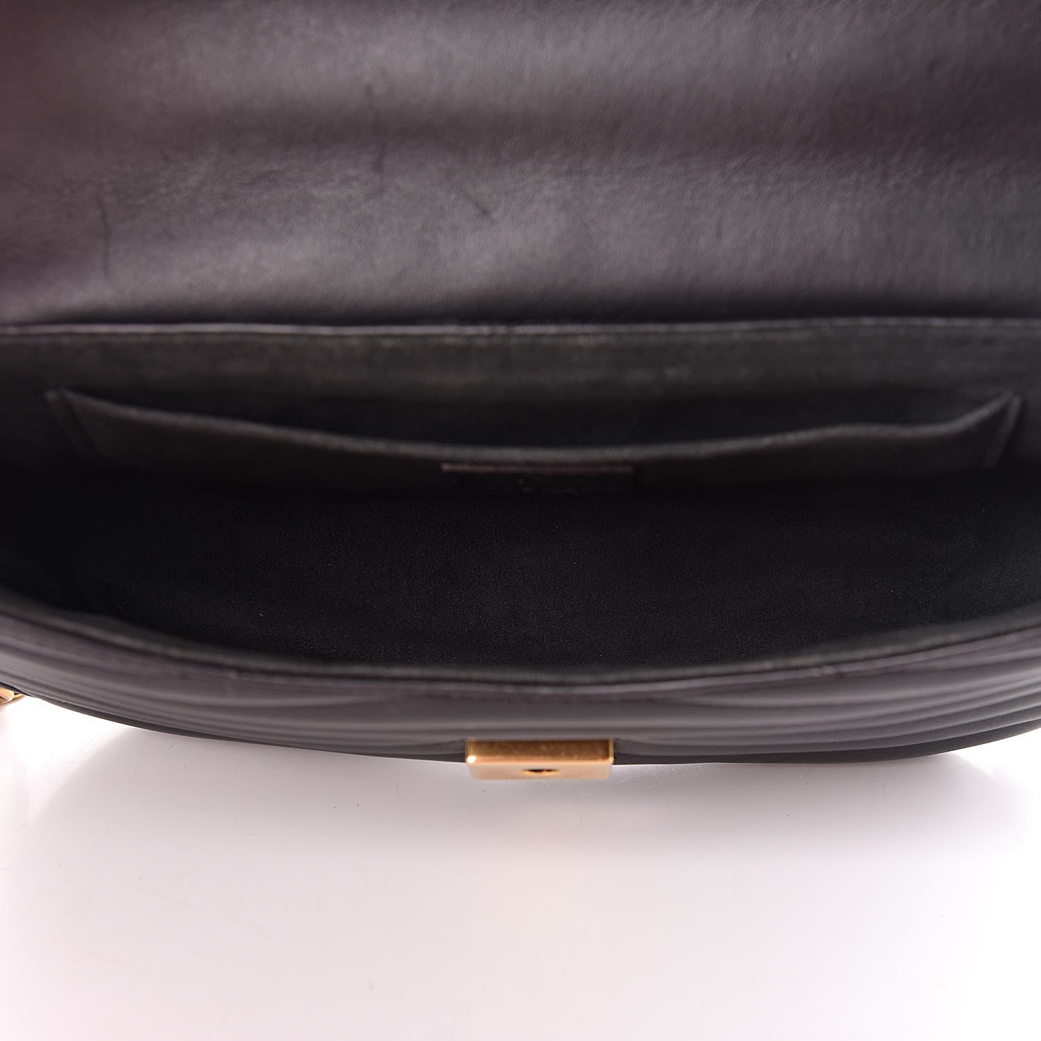 Louis Vuitton Calfskin New Wave Chain MM Black 5 of 14
