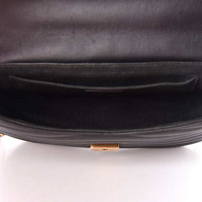 Louis Vuitton Calfskin New Wave Chain MM Black 5 of 14