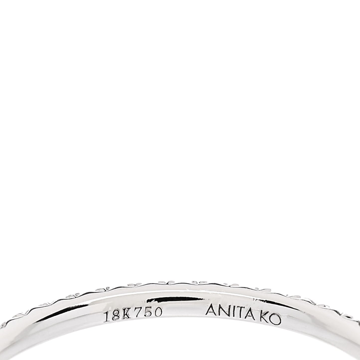 18K White Gold Diamond Eternity Ring 53 6.5
