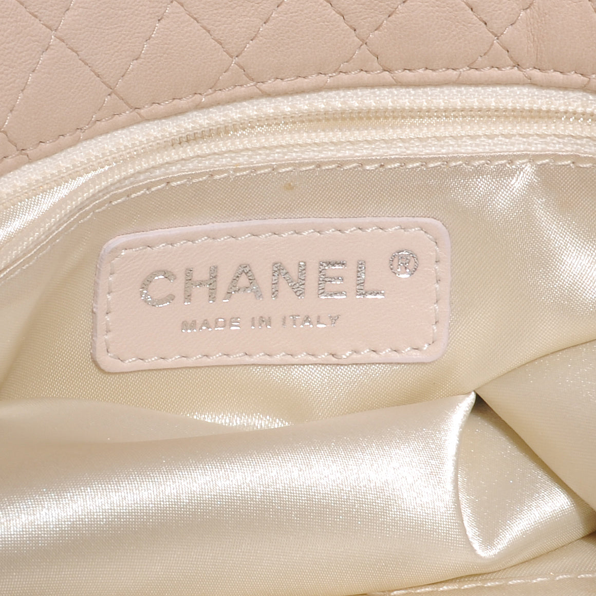 Chanel Lambskin Soft and Chain Large Hobo Beige 6 of 7