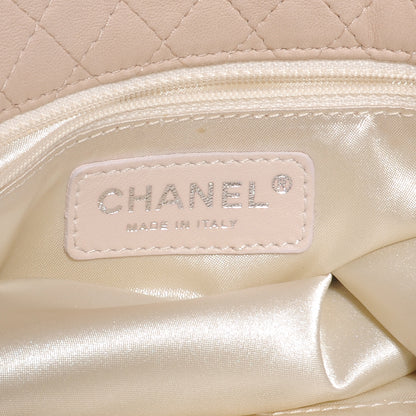 Chanel Lambskin Soft and Chain Large Hobo Beige 6 of 7
