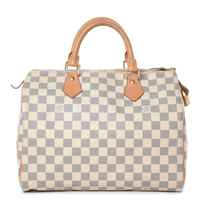 Louis Vuitton Damier Azur Speedy 30 1 of 10
