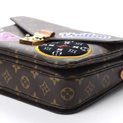 Louis Vuitton Monogram Patches Pochette Metis 8 of 10