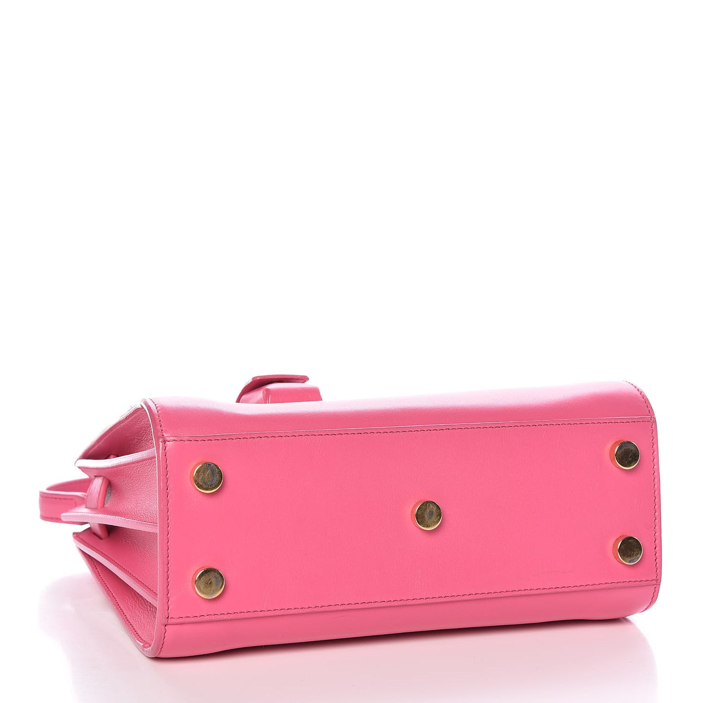 Calfskin Nano Sac De Jour Lipstick Fuchsia