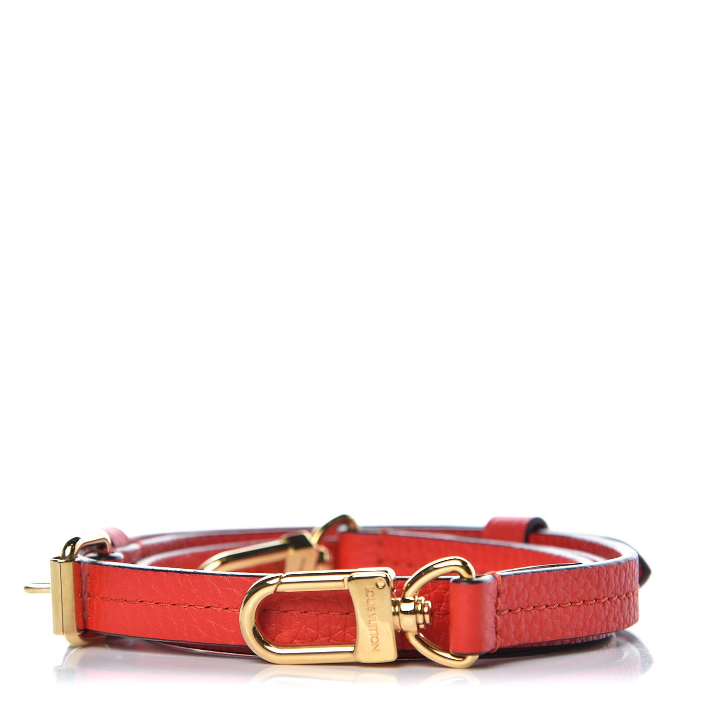 Taurillon Estrela NM 15 mm Adjustable Shoulder Strap Coquelicot