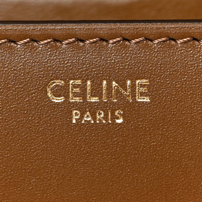 Celine Box Calfskin Medium Classic Box Flap Bag Camel 6 of 9