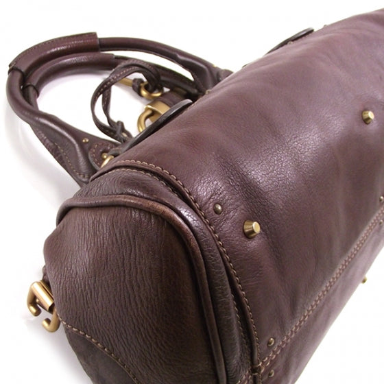 Leather PADDINGTON Brown
