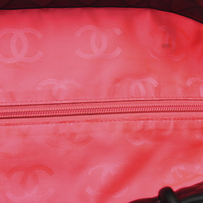 Chanel Calfskin Quilted Large Cambon Tote Black White 12 of 17