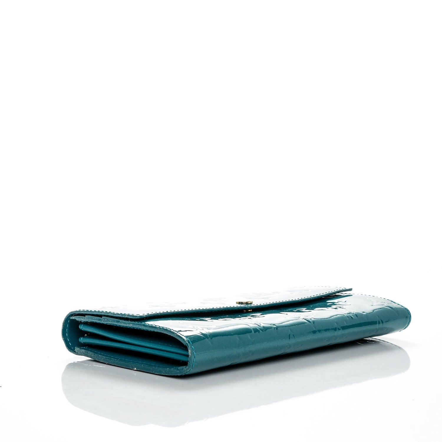 Louis Vuitton Vernis Sarah Wallet Blue Galactic 4 of 8