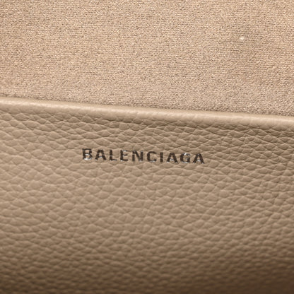 Balenciaga Calfskin Logo M Everyday Camera Bag Beige 6 of 9