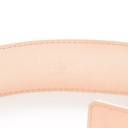 Louis Vuitton Damier Azur LV Initiales Belt 95 38 7 of 11