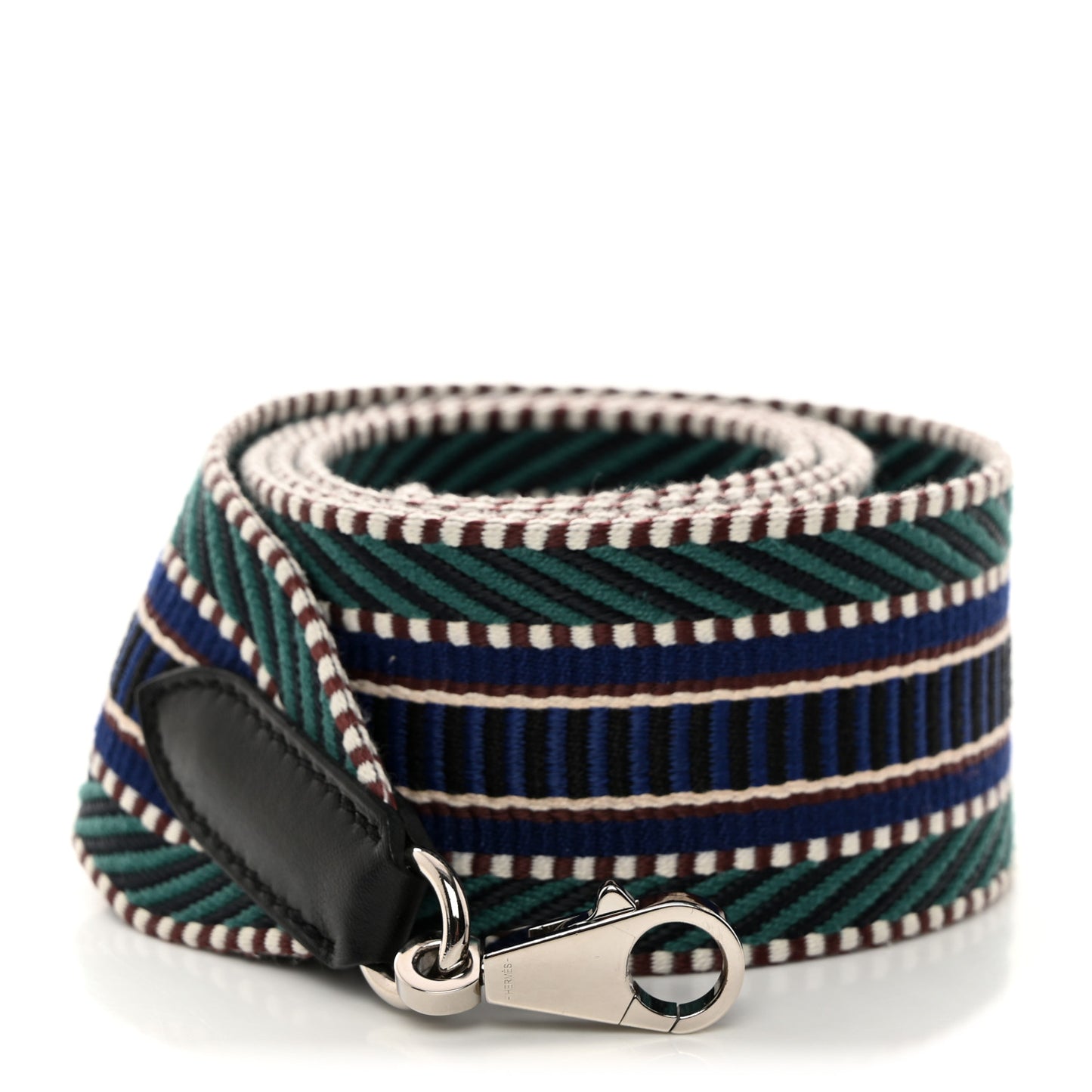 Toile Swift 50mm Sangle Cavale Shoulder Strap Malachite Bleu Electrique Black