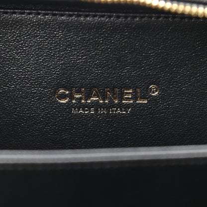 Chanel Caviar Quilted Small CC Filigree Vanity Case Black 6 of 11