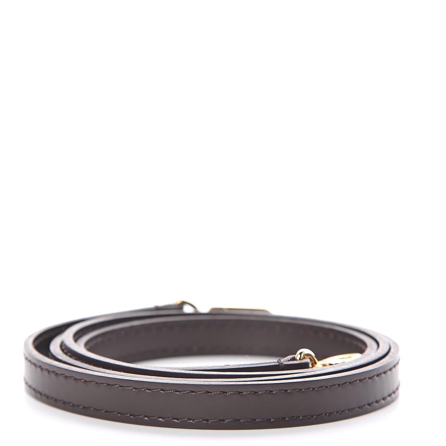 Louis Vuitton Calfskin Alma BB Shoulder Strap Brown 2 of 2