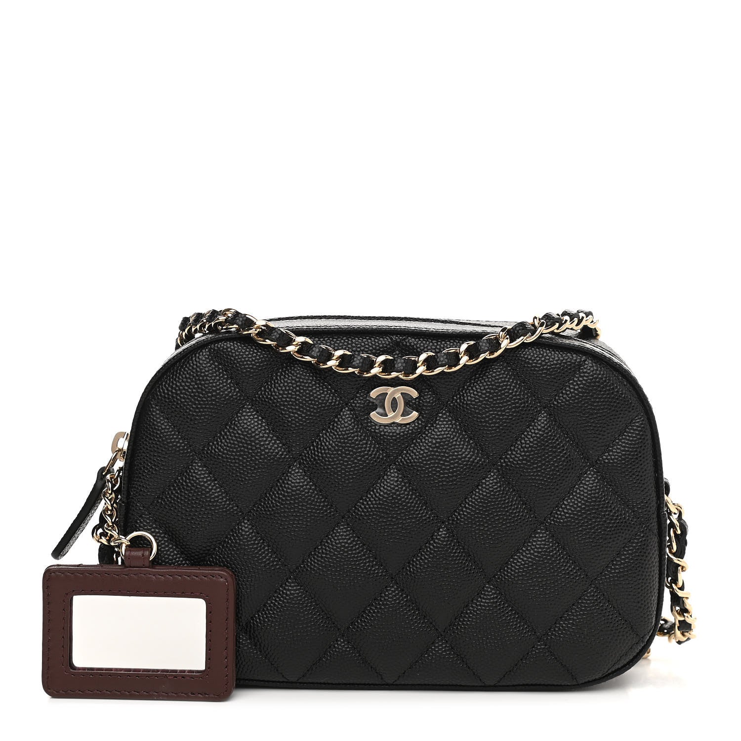 Chanel Caviar Quilted Vanity With Chain Black 1 of 10