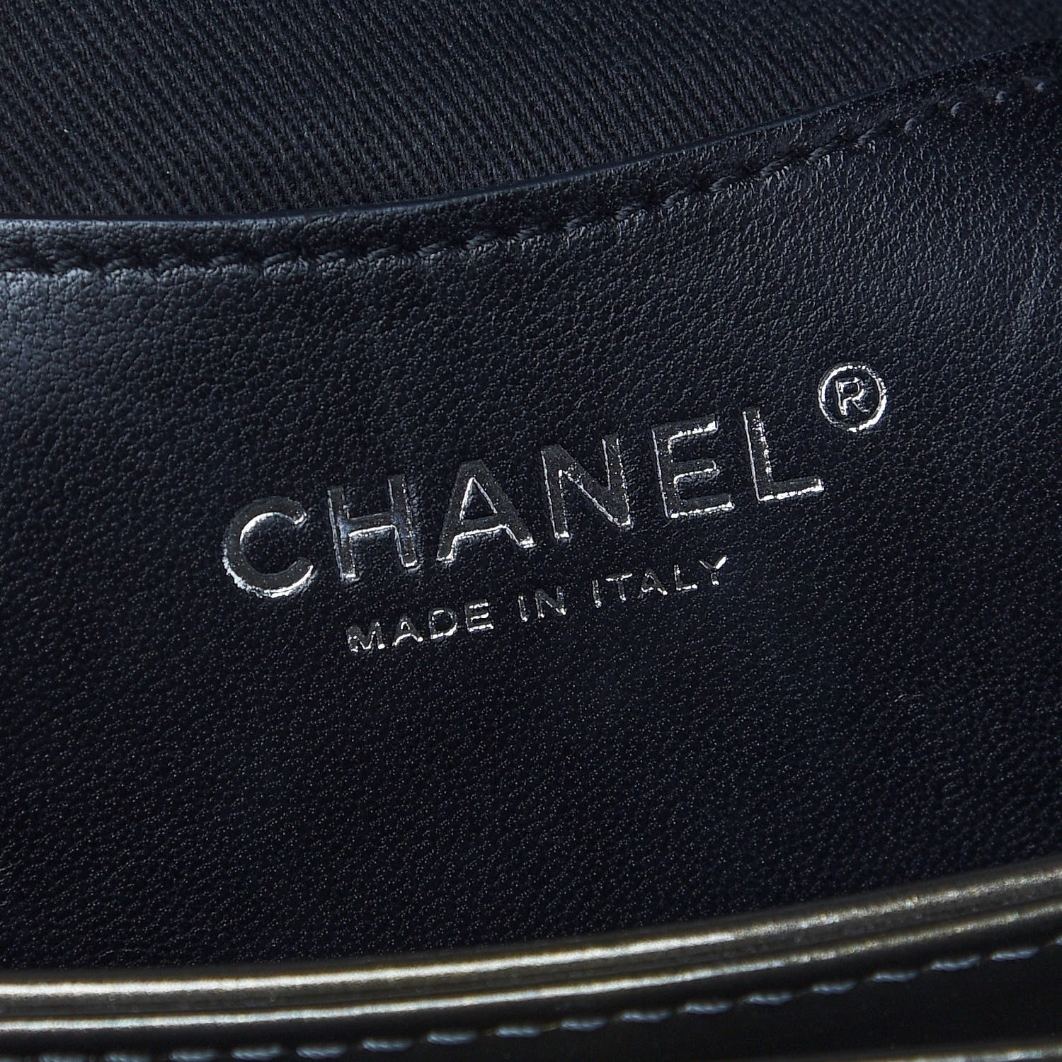 Chanel Metallic Patent Quilted Medium Just Mademoiselle Bowling Bag Green Degrade 6 of 9
